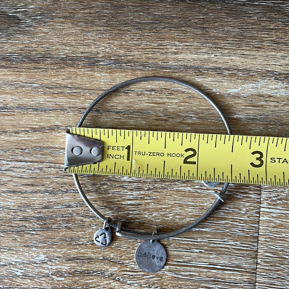 Alex and Ani Believe Charm Bracelet - Picture 6 of 8